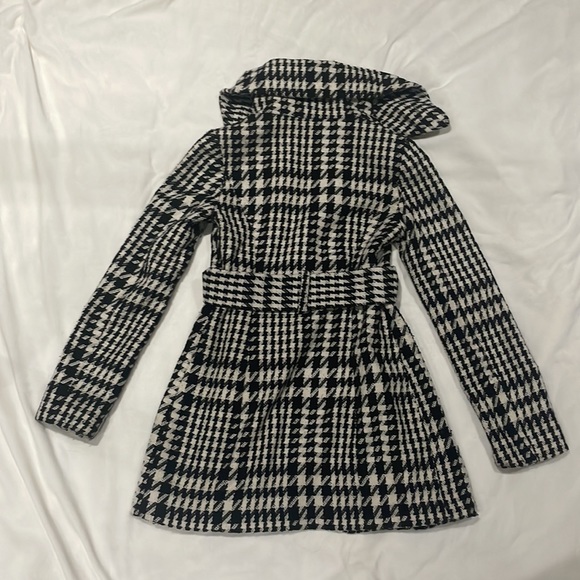 Costa Blanca Houndstooth Wool Blend Coat - Picture 2 of 6